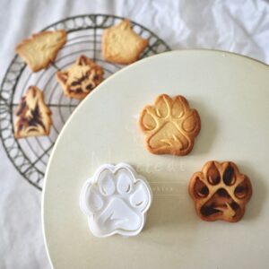 オオカミ(足跡)